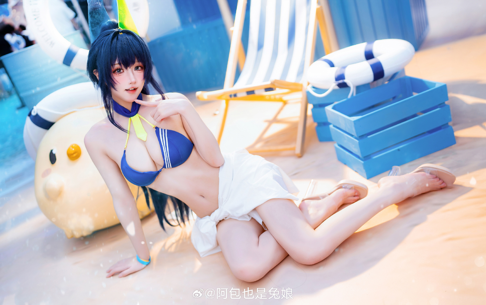 碧蓝航线COSPLAY 大惊喜！第二次出咱们花园啦